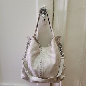 Michael Kors Astor Large Studded Hobo Bag EUC‎ Quiet Luxury Minimalist